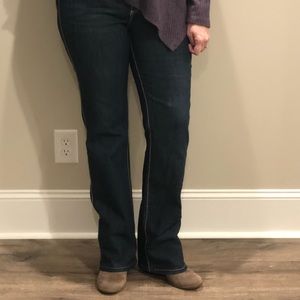 Womens Size 13/14 Wrangler Q-Baby Jeans